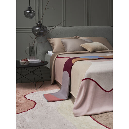 Плед из хлопка с авторским принтом из коллекции freak fruit, 130 6