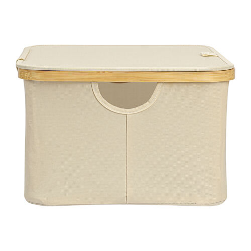 Корзина для белья neat low, 40x33x20 см, молочная 3