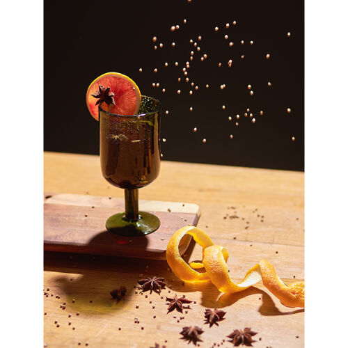 Набор бокалов для вина flowi, 410 мл, темно-зеленые, 2 шт. 2