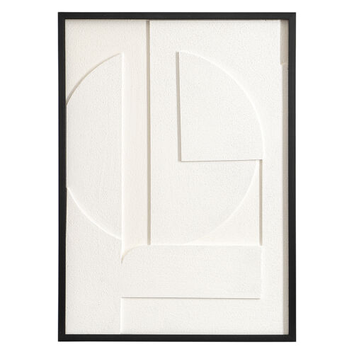 Панно декоративное с эффектом 3d minimalism, с черной рамой, 50х 1 Панно декоративное с эффектом 3d minimalism, с черной рамой, 50х 1