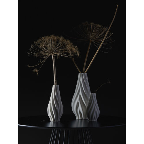 Ваза для сухоцветов printed art, wave, 41 см 9