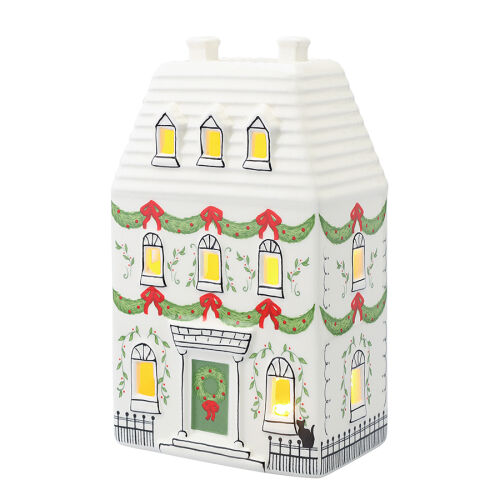 Домик с подсветкой olgod из коллекции new year essential, 19см 6