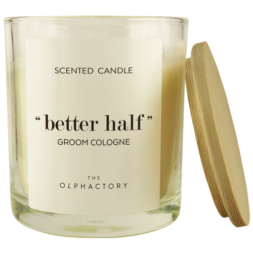 Свеча ароматическая the olphactory, better half, groom cologne, 1 Свеча ароматическая the olphactory, better half, groom cologne, 1
