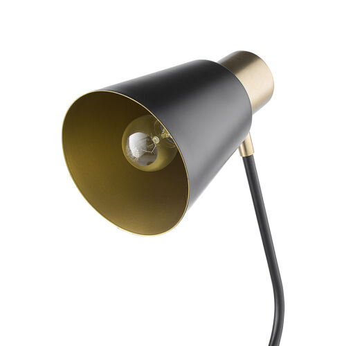 Лампа настольная pilwy, D21х65 см, золотистая/черная 6