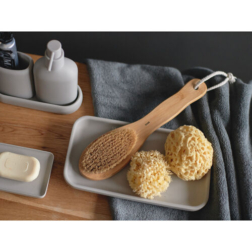 Подставка для ванных принадлежностей slim, светло-серая, большая 3