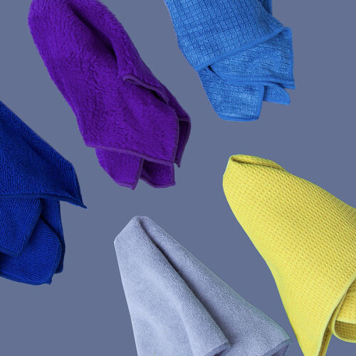 Тряпка из микрофибры двусторонняя 30х30 см 7