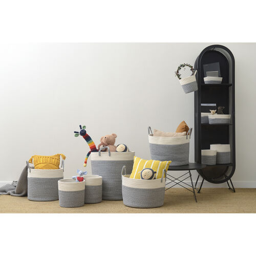 Кашпо gerd, D20х19 см, белое/светло-серое 7