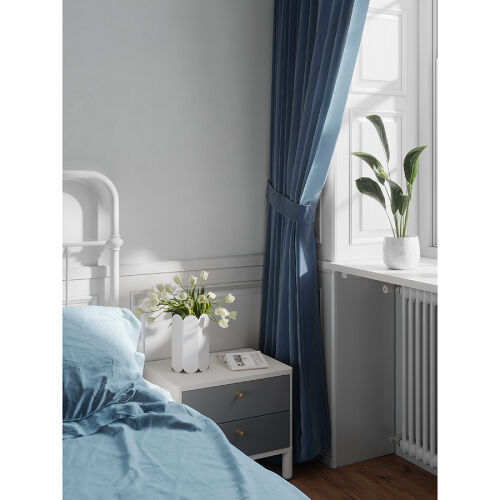 Тумба прикроватная saga, hordur, 55х40х50 см, белая 4