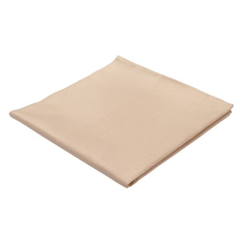 Скатерть жаккардовая бежевого цвета из хлопка с вышивкой из колл 4