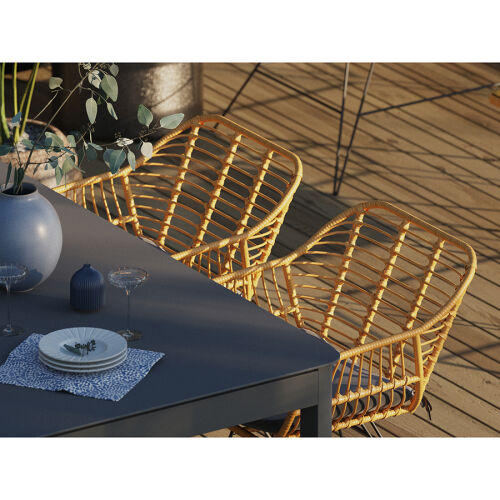 Стул vetle bent, ротанг 21