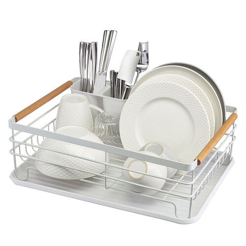 Сушилка для посуды granli, 43x30,5x14 см, белая 1 Сушилка для посуды granli, 43x30,5x14 см, белая 1