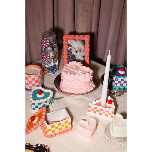 Свеча cake, 4,8 см, розовая 3 Свеча cake, 4,8 см, розовая 3