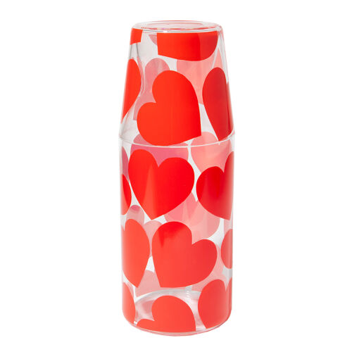 Набор из кувщина и стакана love, 2 шт.