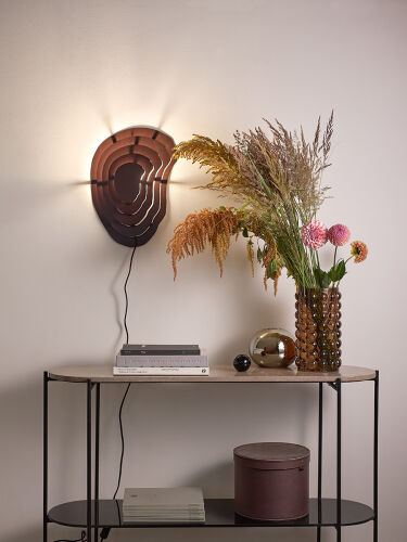 Светильник настенный fluid, 32х44 см, молотый кофе 3