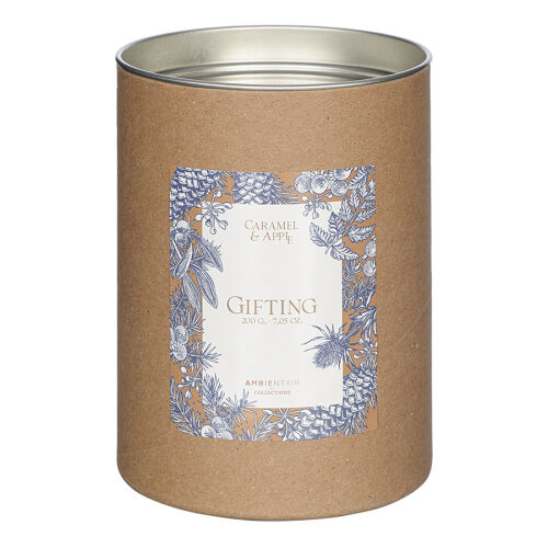 Свеча ароматическая gifting, caramel&apple (новая), 40 ч 3 Свеча ароматическая gifting, caramel&apple (новая), 40 ч 3