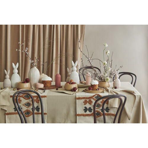 Скатерть из хлопка бежевого цвета из коллекции essential, 170х25 3