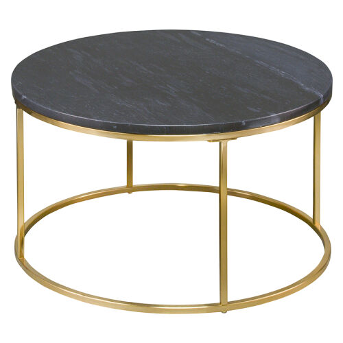 Набор из 2-х журнальных столиков hans, D60 см и D80 см, черный м 5