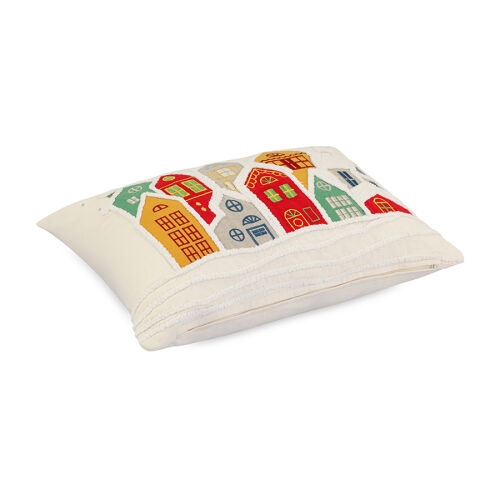 Чехол на подушку snowy village из коллекции new year essential,  5