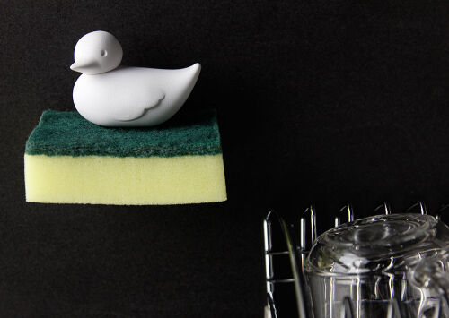 Держатель для губки duck, белый 4 Держатель для губки duck, белый 4
