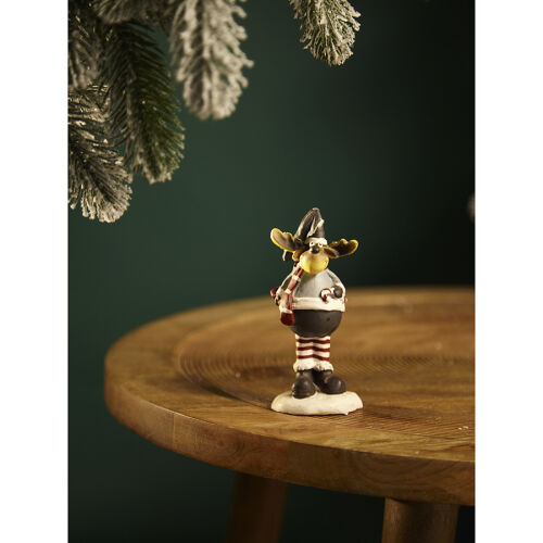 Свеча декоративная festive moose из коллекции new year essential 3 Свеча декоративная festive moose из коллекции new year essential 3