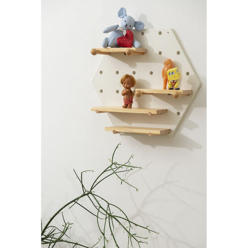 Пегборд shely, 43х50 см, белый 2