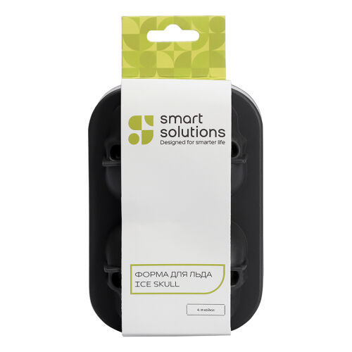 Форма для льда ice skull, графит 6