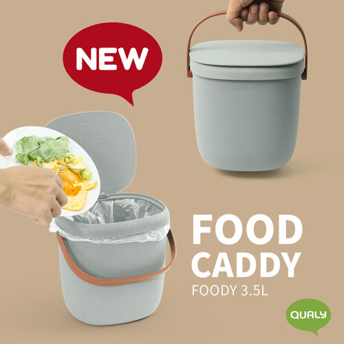 Контейнер для пищевых отходов foody, 3,5 л, серый 4 Контейнер для пищевых отходов foody, 3,5 л, серый 4