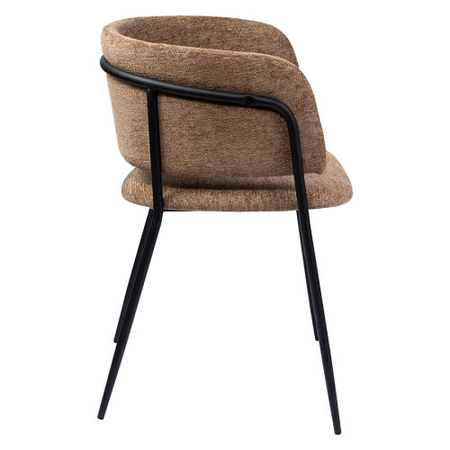 Стул helning, мягкий шенилл, серо-коричневый 5