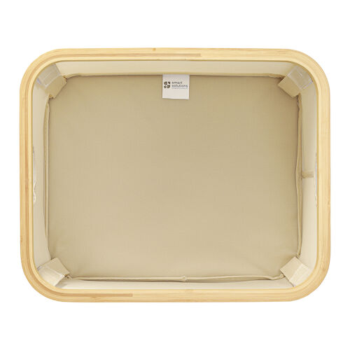 Корзина для белья neat low, 40x33x20 см, молочная 4