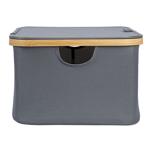 Корзина для белья neat low, 40x33x20 см, серая 2 Корзина для белья neat low, 40x33x20 см, серая 2