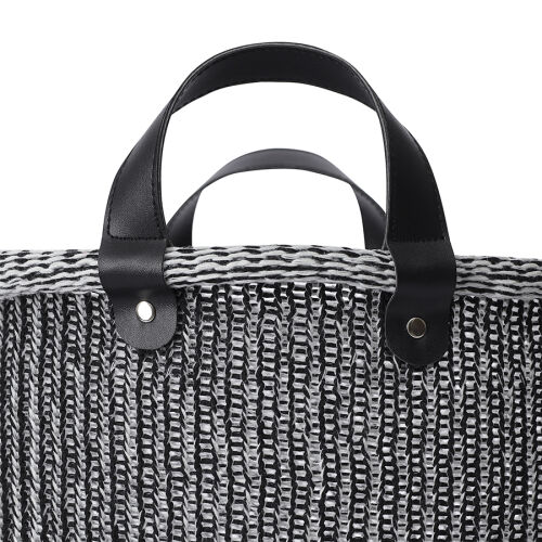 Корзина для хранения sustainable collection, D32х28 см, черная 4 Корзина для хранения sustainable collection, D32х28 см, черная 4