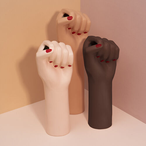 Ваза для цветов girl power, black, 27,1 см 2 Ваза для цветов girl power, black, 27,1 см 2