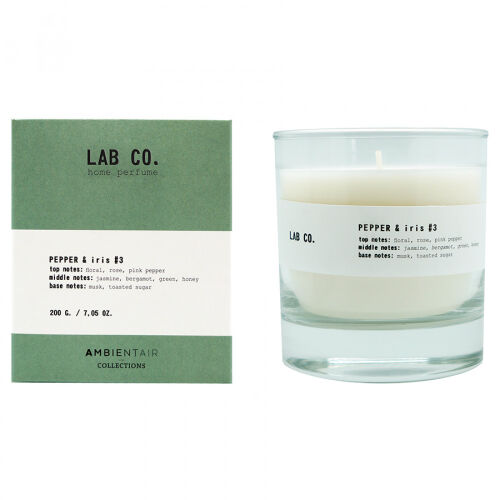 Свеча ароматическая lab co, pepper&iris, 40 ч 1 Свеча ароматическая lab co, pepper&iris, 40 ч 1