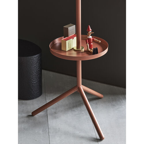 Вешалка напольная с полкой lingon, терракотовая 4