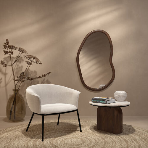 Зеркало настенное torhill, 63х99 см, светло-коричневое 2