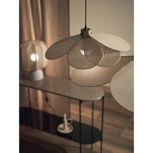 Светильник подвесной kamille, D46 см, бежевый 4