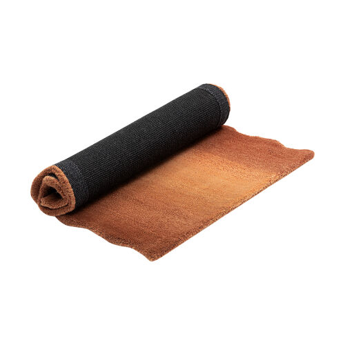 Ковер из шерсти over horizon терракотового цвета из коллекции tr 4