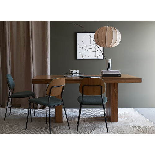 Стул tilla, рогожка, дымчато-серый 2