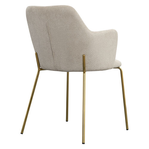 Стул dwight, фактурный шенилл, светло-бежевый 3