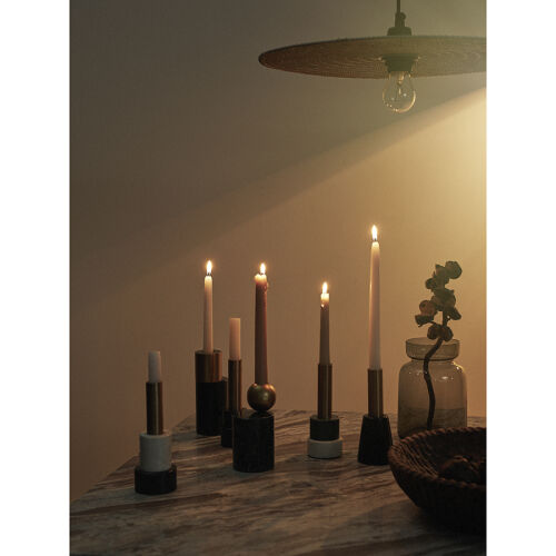 Подсвечник aryl, 15 см, белый/черный 2