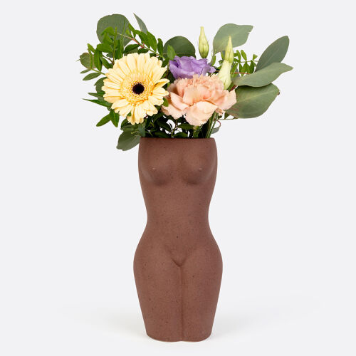 Ваза для цветов body, black, 23 см 4 Ваза для цветов body, black, 23 см 4
