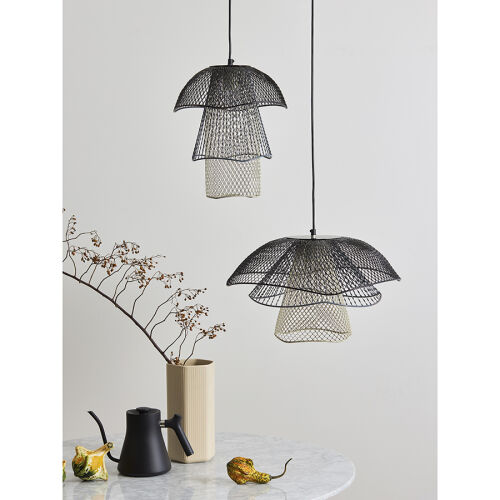 Светильник подвесной vinger, D28х37 см, черный/серый/белый 4