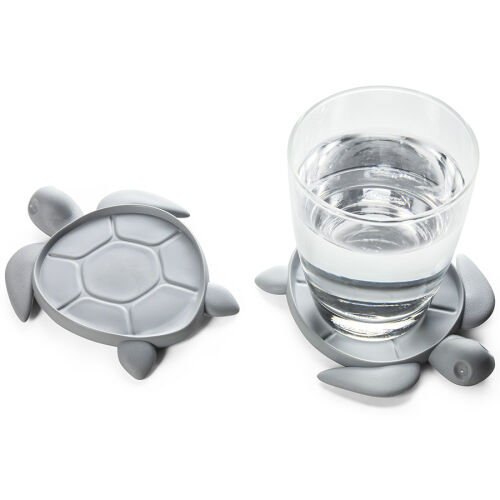 Подставка под стаканы save turtle, серая 1 Подставка под стаканы save turtle, серая 1