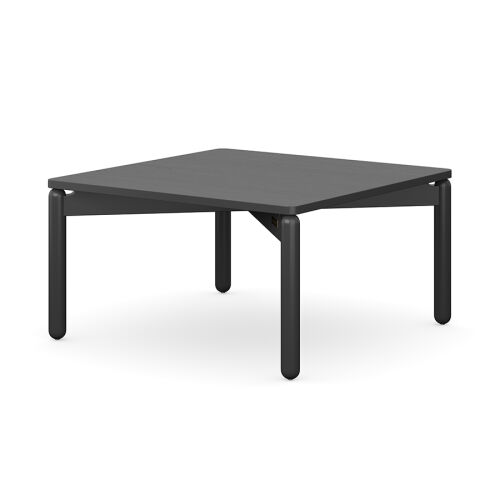 Столик кофейный saga, 75х75 см, темно-серый 1