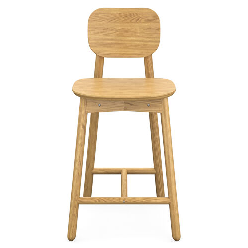 Стул полубарный saga, ясень 4