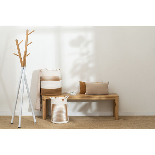 Корзина для хранения thea D30х46 см, бежевая/горчичная 4 Корзина для хранения thea D30х46 см, бежевая/горчичная 4