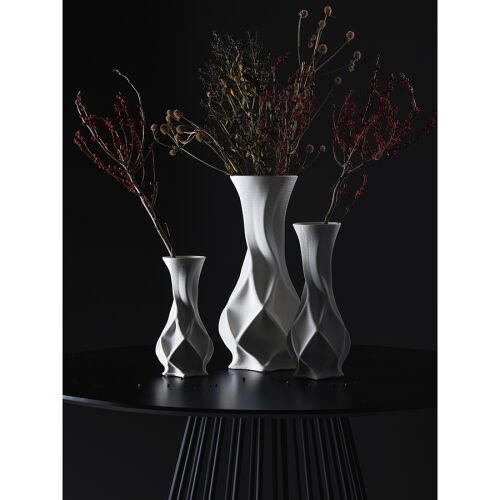 Ваза для сухоцветов printed art, curve, 25 см 1 Ваза для сухоцветов printed art, curve, 25 см 1