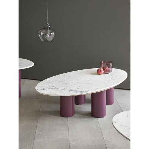 Столик кофейный mojo, 120х65,5 см, сливовый 2