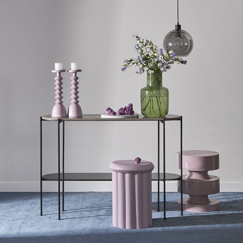 Столик приставной ingvild, D36 см, сиреневый 2