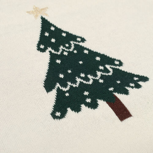 Плед из хлопка с новогодним рисунком christmas bows из коллекции 4 Плед из хлопка с новогодним рисунком christmas bows из коллекции 4